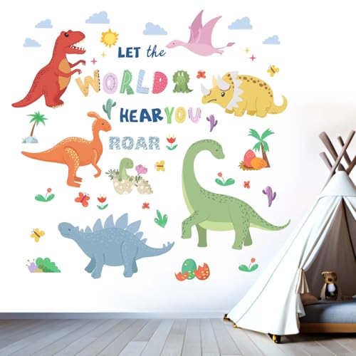 Vinilos decorativos dinosaurios para niños miniatura 3