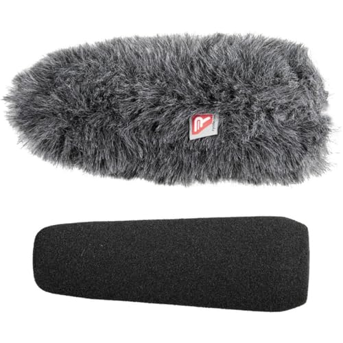 Mousse Rycote 055205 coupe-vent de 12 cm avec trou standard 19/22 mm pour micro SGM gris