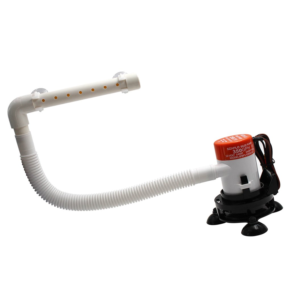 pour SEAFLO-Portable 12V Kit De Pompe D'aération Livewell pour Bateaux