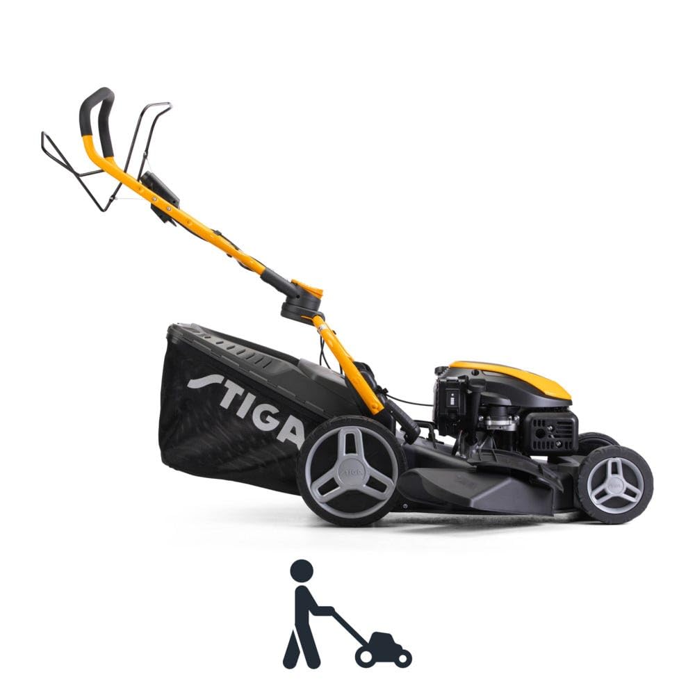 Stiga Collector 748SE Cortacésped de gasolina 4 en 1 autopropulsado de cuatro ruedas 46cm