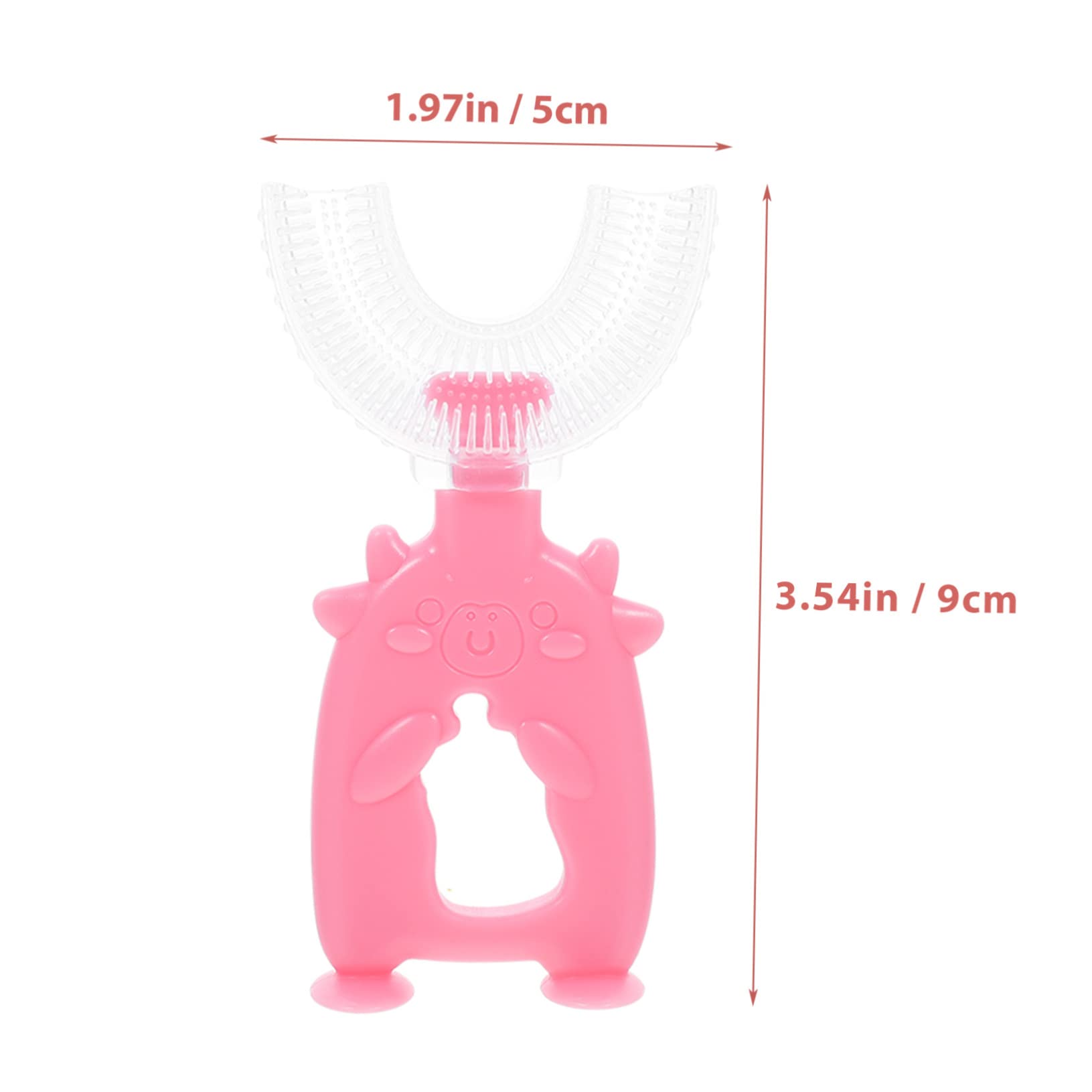 3 Set Spazzolino U Shaped Per Spazzolino Manuale Portatile Morbido Per Denti Sani E Gengive Protette 6 Pezzi*3