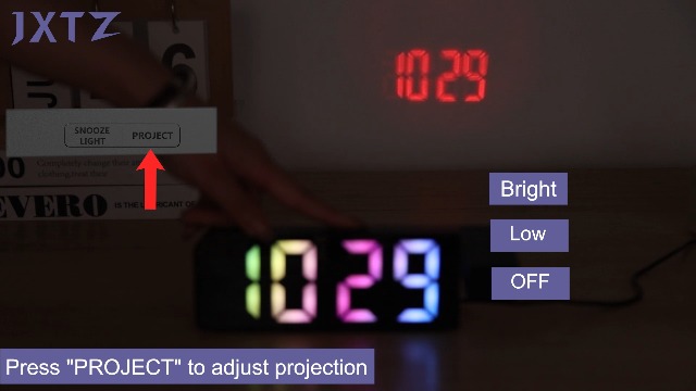 Amazon.com: JXTZ Projection Alarm Clock, Alarm Clocks with
