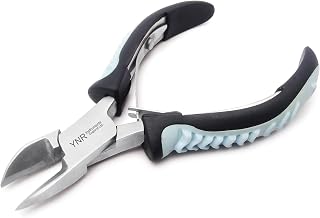 YNR Professional Toe Nail Cutters Clippers Nippers Stainless Steel Fingernail and Toenail Chiropody Podiatry Heavy Duty - for Very Thick Nails ***Promotional Price*** (Black Blue)