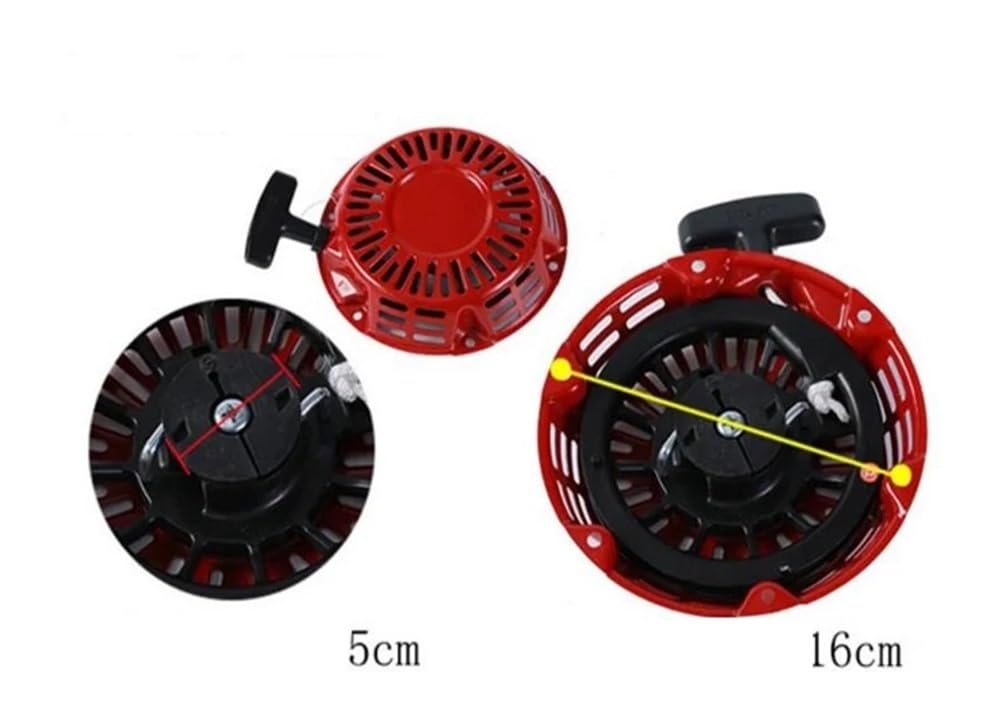 GX 120 GX 160 AVVIAMENTO A Strappo Adatto for Ho-nd GX120 GX160 GX200 Pompa dell'Acqua AVVIAMENTO A Strappo Carter Impugnatura Corda ALLOGGIAMENTO del CRICCHETTO PULEGGIA 27400Z1T702