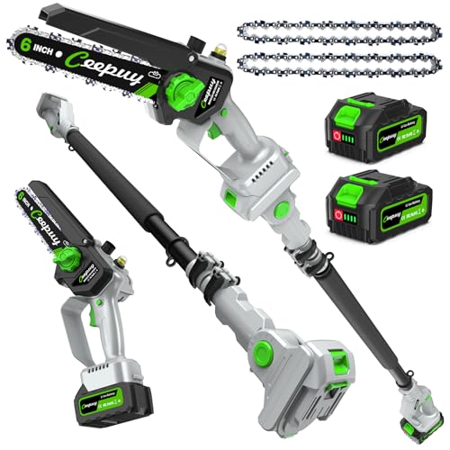 CEEPUY 2-in-1 Brushless Pole Saw