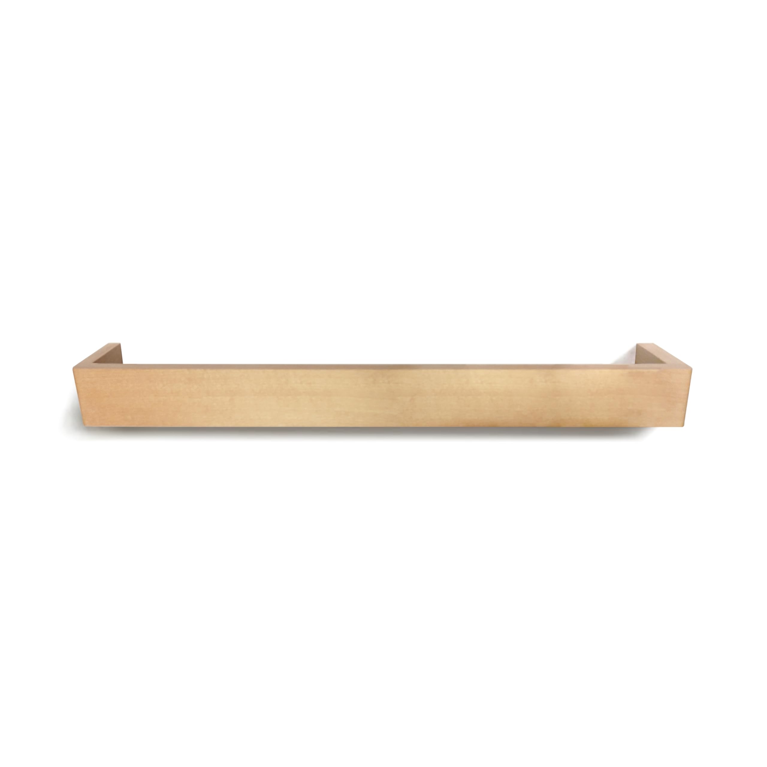 anaan Skuvo Wall Coat Rack with 6 Hidden Hooks 23.6 inch Wooden Wall Hook Rail Clothes Hanger Rack Holders Wall Mounted Hanging Organiser for Entryway