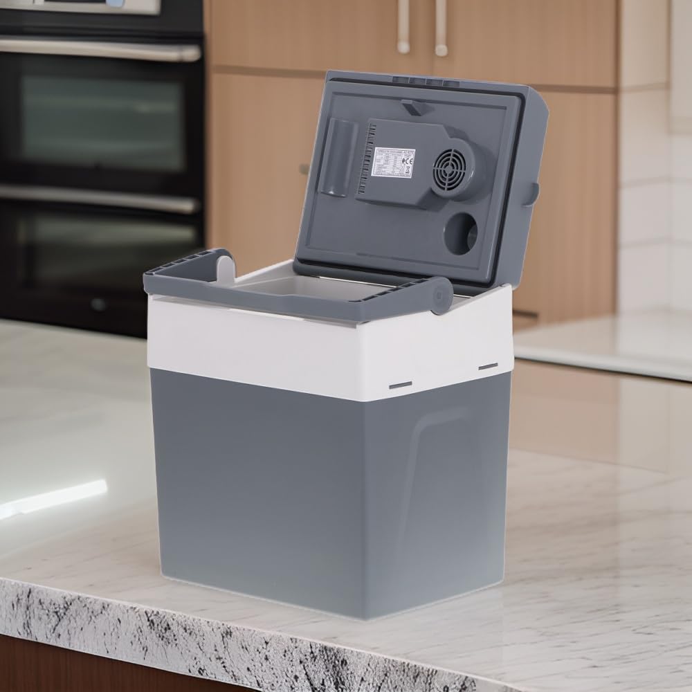 Adler AD 8078 - Frigorifero elettrico portatile, 28 litri, 12 V e 220-240 V, per auto, funzione di mantenimento del calore e di mantenimento del calor