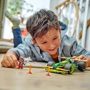 Amazon.co.jp - レゴ® ニンジャゴー ロイドのプルバックレースカー 71828