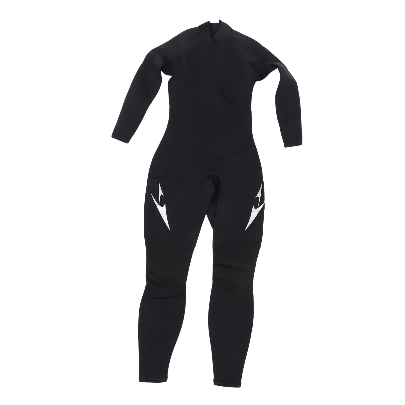 Stück Neoprenanzug Damen L Schwarz aus Scr Neopren für Tauchen | Langarm, Nylonstoff, 50 bis 57kg, für Surfen und Bewegungsfreiheit