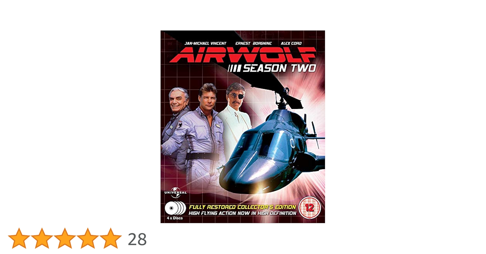 Amazon.co.jp: Airwolf - Complete Season 2 (5 DVD Box Set