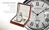 De Walden 25th Anniversary Pocket Watch ‘Happy Anniversary’ Case in Wood Box MP #5
