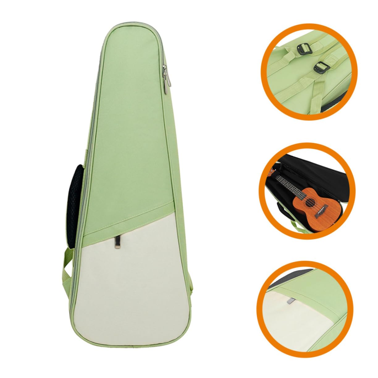 TOYANDONA Tasche Für Ukulele Tragetasche Aus Passend Für -ukulelen Robust Und Reißfest Für Auftritte Proben Und Reisen
