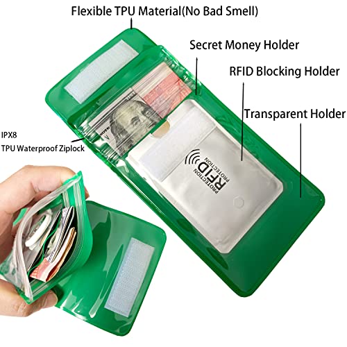 Waterproof Wallet Waterproof Car key Fob Holder Pouch Surf Dry case For Key Cash Cards ID Driver License2