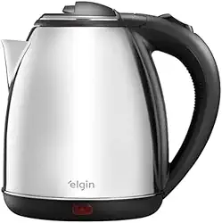 Chaleira eletrica com aquecimento rapido, 2 litros, inoxidavel, moderna e resistente, e pratica, digital