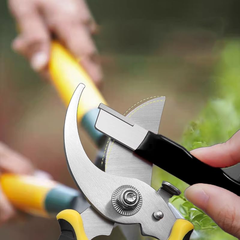 Portable Hand Knife Scissors Sharpener Multifunctional Sharpening Tool Outdoor Garden Knife Open Edge Scraper 1pcs