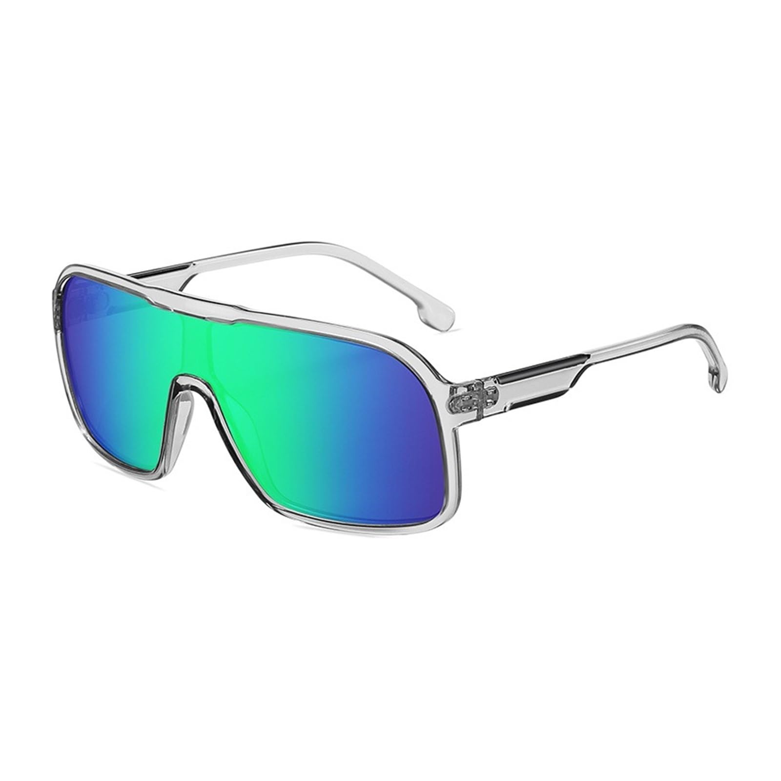 Oversized, one-piece outdoor sports sunglasses, trendy cycling sunglasses