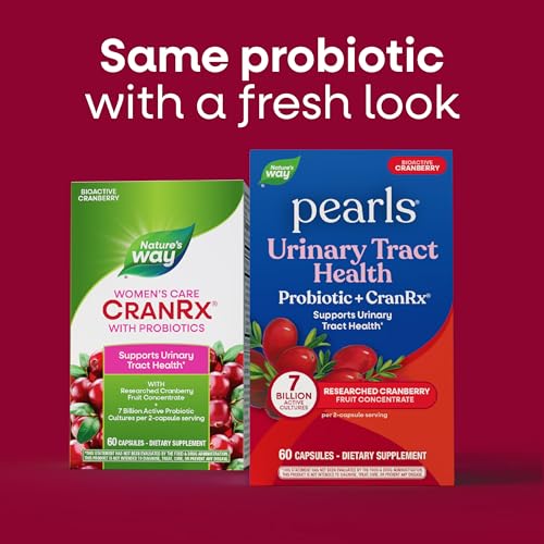 Nature's Way Pearls Urinary Tract Probiotic + CranRx, 7 Billion CFU, 60 ct - image 2