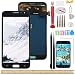 Produktbild YHX-OU 5.0 für Samsung Galaxy J3 2016 J320 J320FN J320M J320A J320H J320F J320P J320A LCD Display Touchscreen Ersatz Bildschirm mit Werkzeug+ Schutzfolie (Schwarz)