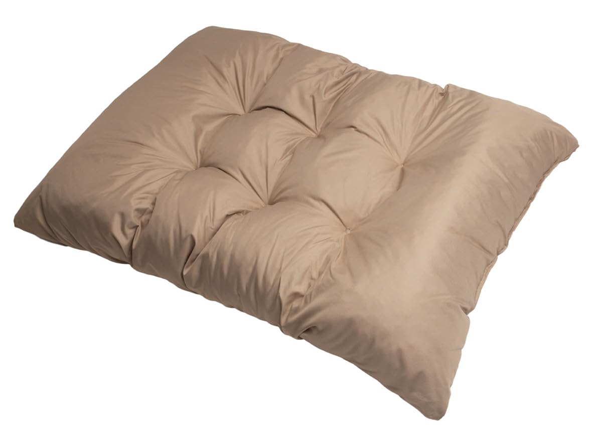 kruger - Cuscini per Pallet – per Divani, Sedie e Amache – Cuscini da Giardino Impermeabili – Tessuto Idrorepellente e Anti-UV (Beige, Cuscini SET 120x80 + 120x40 cm)