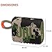 JBL Go 3 Portable Bluetooth Wireless Speaker, IP67 Waterproof and Dustproof Built-in Battery - Squad - Boomph's Comprehensive Ultimate Performance Cloth Solution for Your On-The-Go Sound Experience
