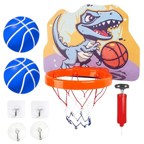 Puerta de baloncesto para interior, canasta de baloncesto para puerta - La canasta de baloncesto interior ilumina la canasta para niños | Canasta de baloncesto portátil ajustable sobre la puerta del