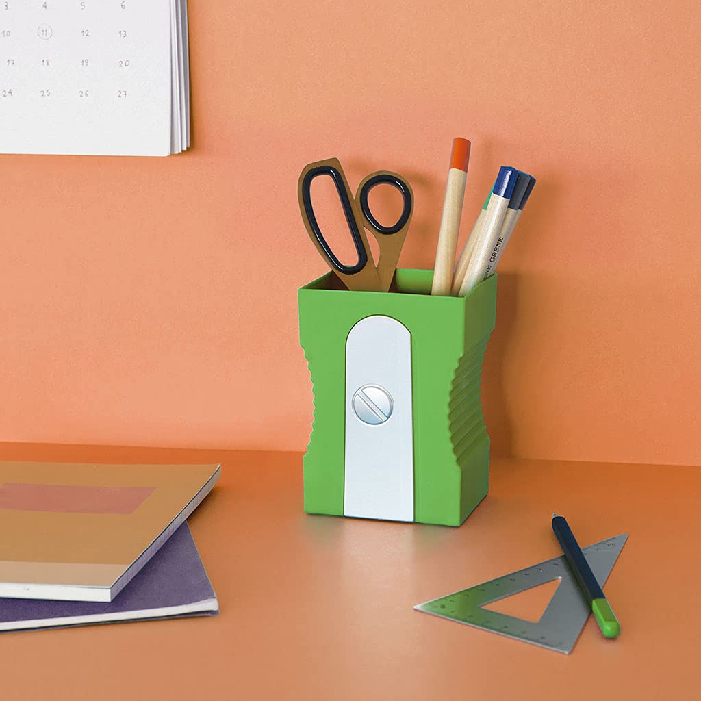 Balvi Porta matite Sharpener Colore Grigio A Forma di temperino Plastica