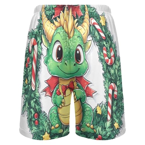 Animal Art Wolf at Moon Pajama Men's Shorts Athletic Sweat Lounge Sleep Shorts Pj Casual Cool S2
