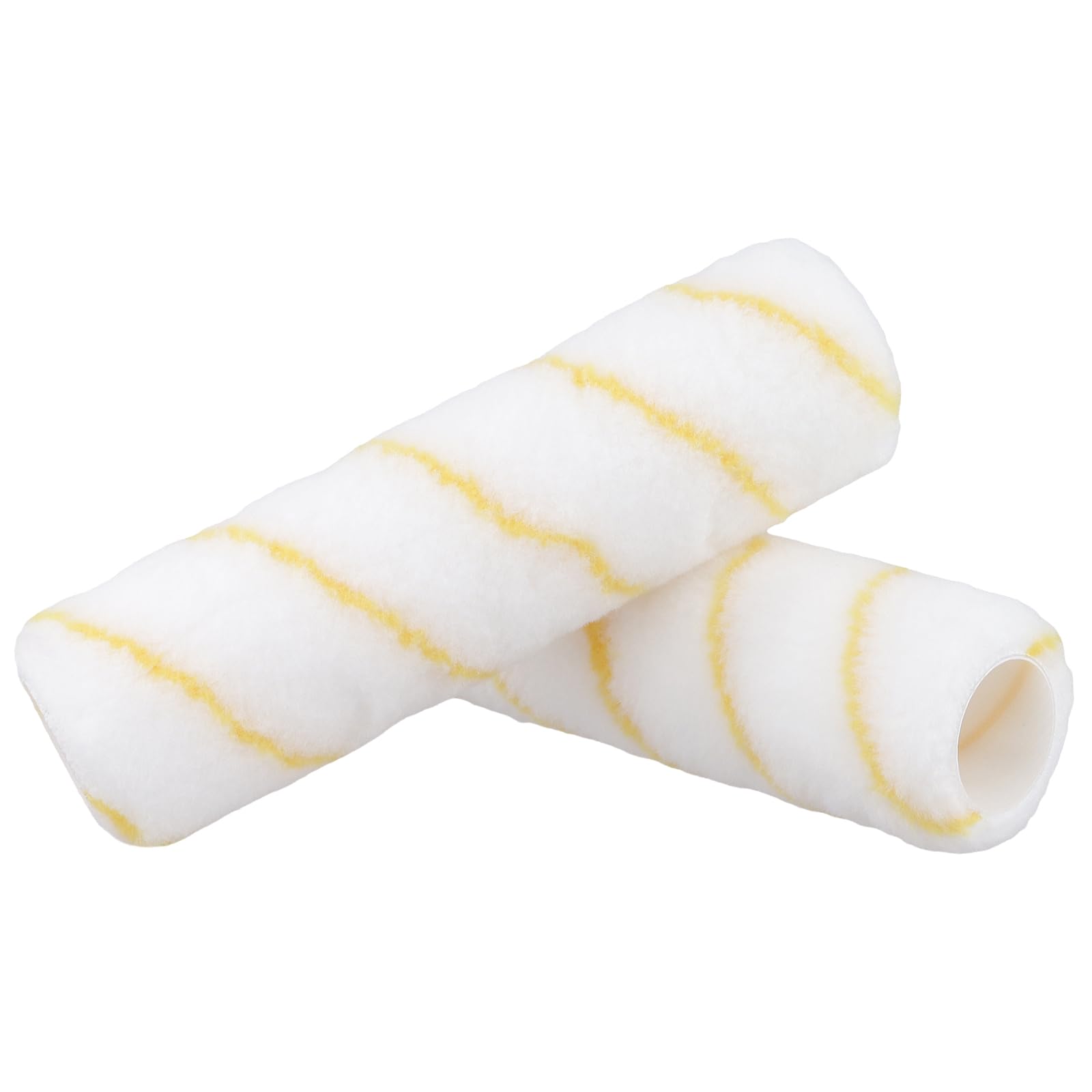 Lot de 10 manchons de rouleau de peinture de 23 x 6,8 cm pour murs, plafonds