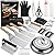 ROMANTICIST Professional Grade Griddle Accessories Kit - 30PCS Flat Top Grill Tools Set for Breakfast, Outdoor Grilling, Teppanyaki - Heavy Duty Griddle Spatula Scraper Burger Press - Ideal Grill Set