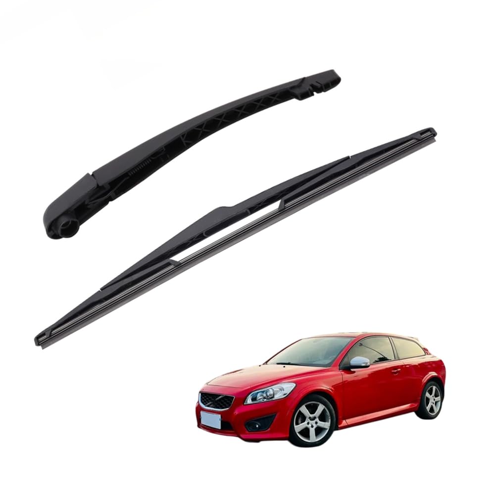 AMHVMU Rear Windscreen Wiper Blade Arm Set Fit For VOLVO C30 06-12