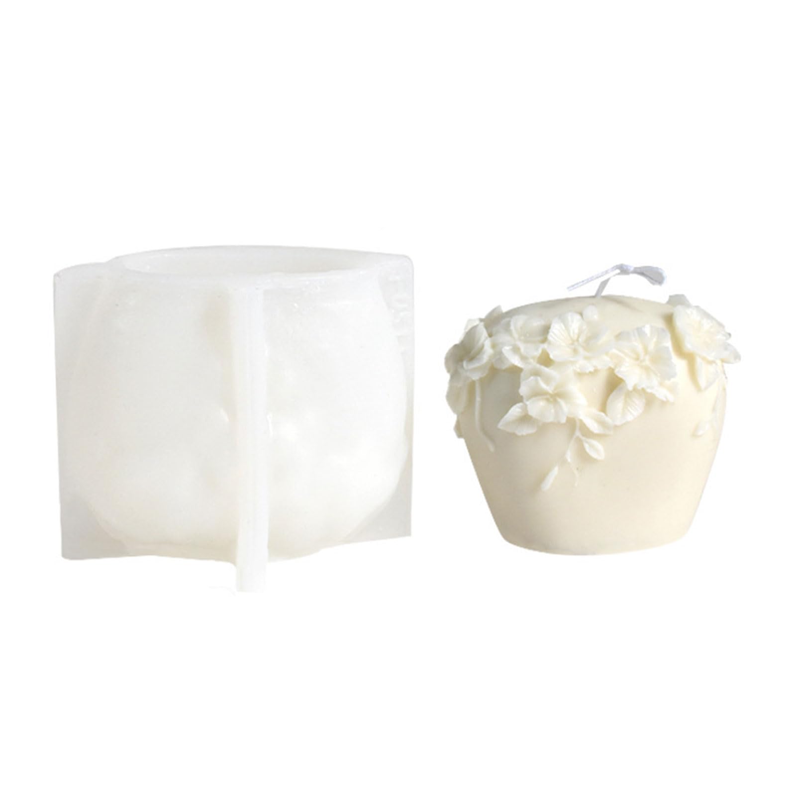 our fave Embossed VineFlower Silicone Molds for Soap Chocolate Candy Cylinder for Epoxy Resin Flower