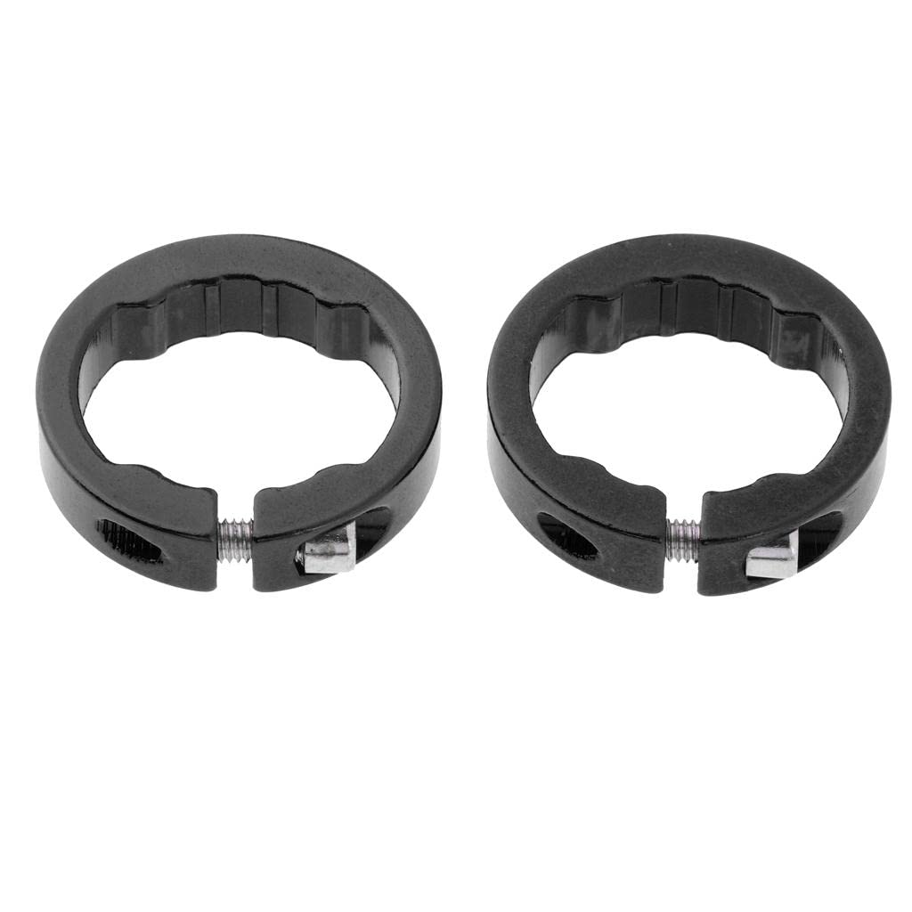 ARTISOUL® 2x2pcs Alloy Bike Handlebar Grip Lock Ring End Locking Ring Black 8mm | Sporting Goods | Cycling | Bicycle Components & Parts | Handlebar Grips Tape & Pads-image-41