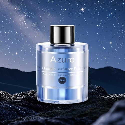 Image of Amor Lyris 3.5OZ /100ml Large Car Air Freshener Refill, CO01 /Dedicated Perfume Long Lasting Air Fresheners 6 Months, Car Diffuser Essential Oil Made of Natural Plant Extracts, Azure
