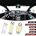 Neferta 24 PCS Car Interior LED Combination Set, T10 31mm 42 mm Width Light License Plate Light Door Light, Waterproof High Brightness 50000H Long Life Bulb Replacement, Universal for Cars (White)