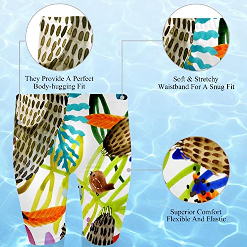 Pantalones cortos de natación para hombre Sloth, shorts multicolor de secado rápido talla M 2