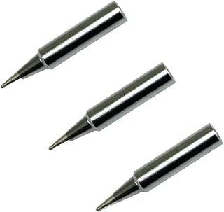 Hakko T18-B - T18 Series Soldering Tip for Hakko FX-888/FX-8801 - Conical - R0.5 mm x 14.5 mm (3 Pack)
