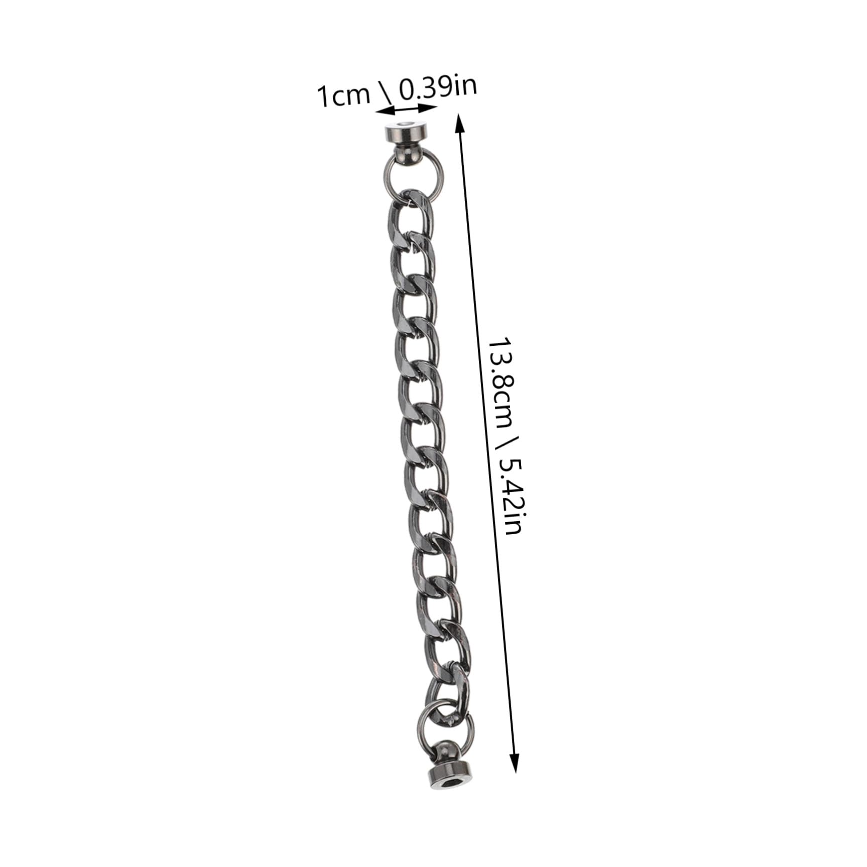 DOITOOL 12 Pz Fibbia della catena della cassa del telefono cellulare tracolla a catena del telefono finiture in metallo abbronzante custodia telefono arredamento decorare presa