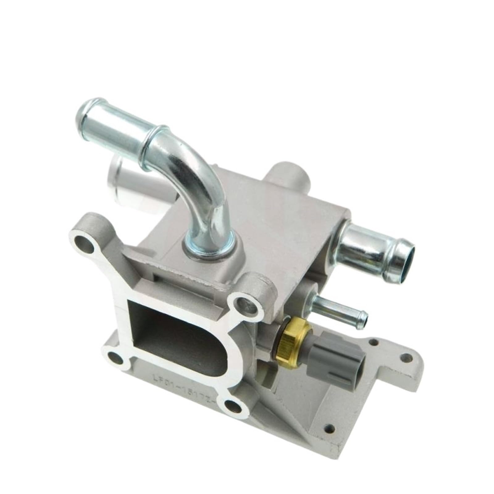 Czujnik obudowy termostatu wylotu wody chłodzącej, pasuje do Toma, De Agua Ford, Ecosport 2.0L 2004-2012 LF01-1517Z-Z14 rura wylotowa płynu chłodzącego silnika samochodowego