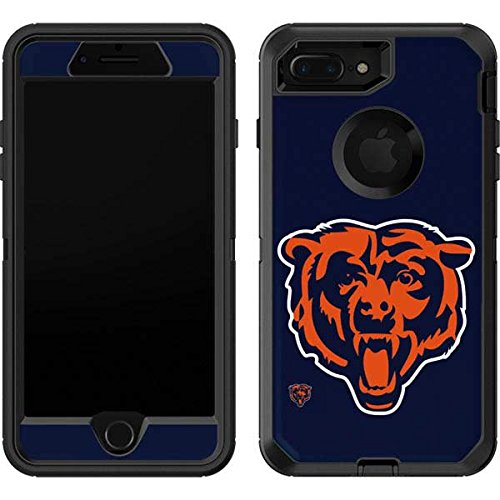 Skinit Decal Skin Compatible with OtterBox Defender iPhone 7 Plus - Officially Licensed NFL Chicago Bears Large Logo Design