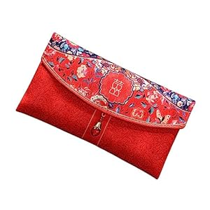 HOUDERCO Rote Umschläge Hochzeitsaccessoires