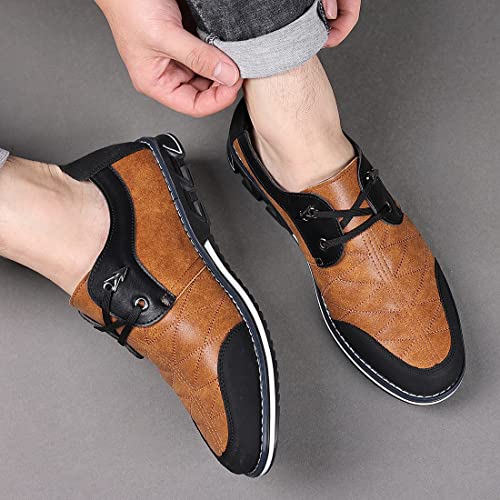 Image of COSIDRAM Mens Casual Shoes Fashion Sneakers Dress Shoes for Men Walking Shoes Business Office Comfort Loafers