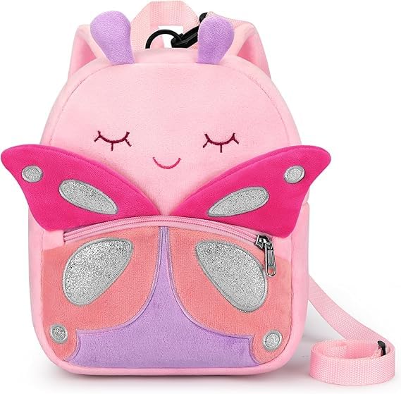 Frantic Kids Cartoon Animal Travelling School Bag Boys Girls Baby for 2 to 5 Years Baby/Boys/Girls Nursery, Preschool,Picnic