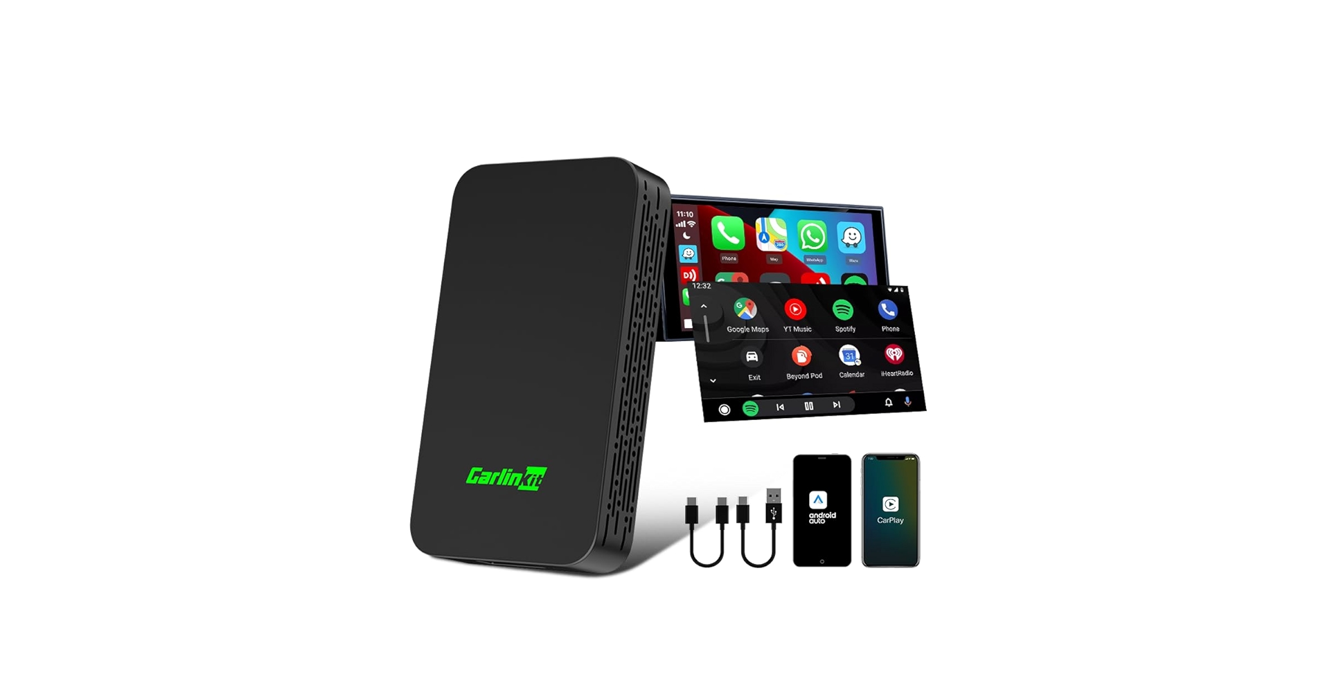 カーナビ CarlinKit Amazon.com: Carlinkit 5.0 2air CarPlay Wireless Adapter