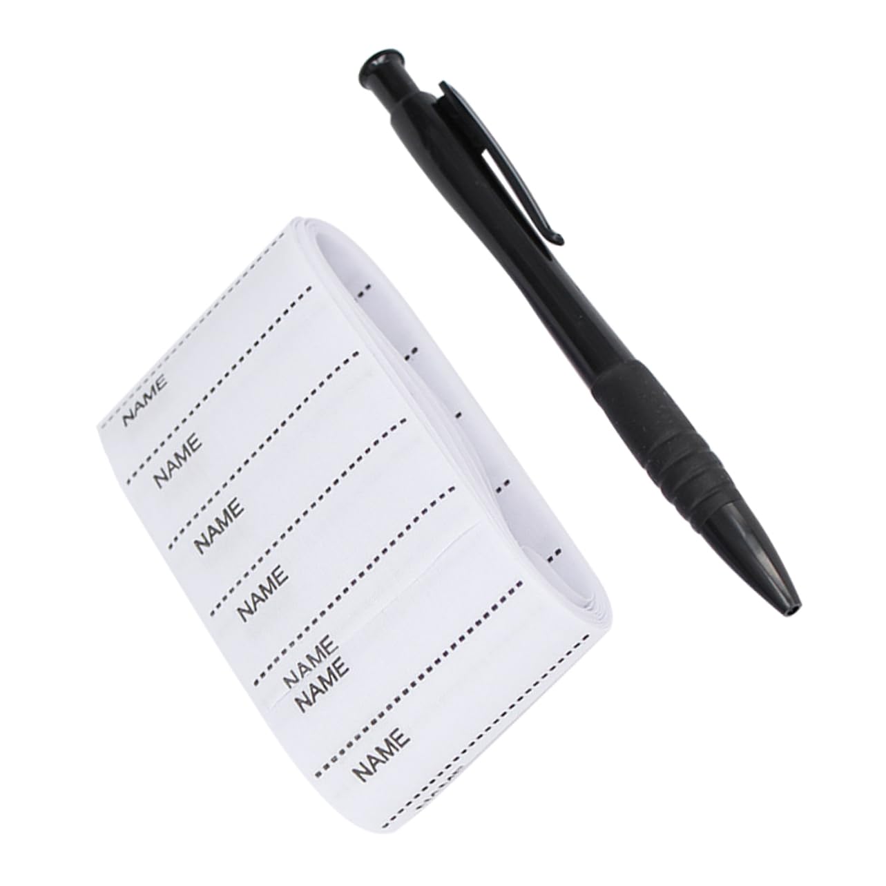 SHINEOFI 3piezas Etiquetas De Nombre Para Ropa Washable Stickers Personalizados Resistentes Para Escuela y Lavandería Bolígrafo