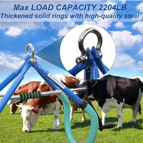 Ascenseur de hanche pour vache en acier inoxydable de haute qualité - 5