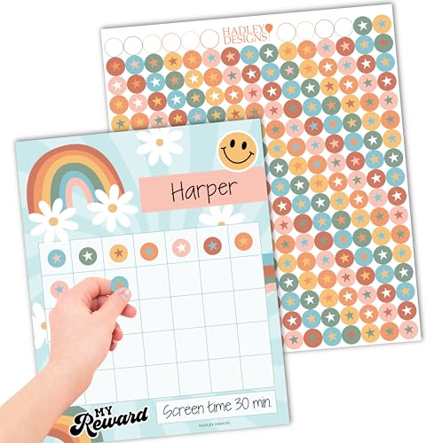 Image of Sticker Chart for Kids Behavior at Home and Back to School Reward Charts