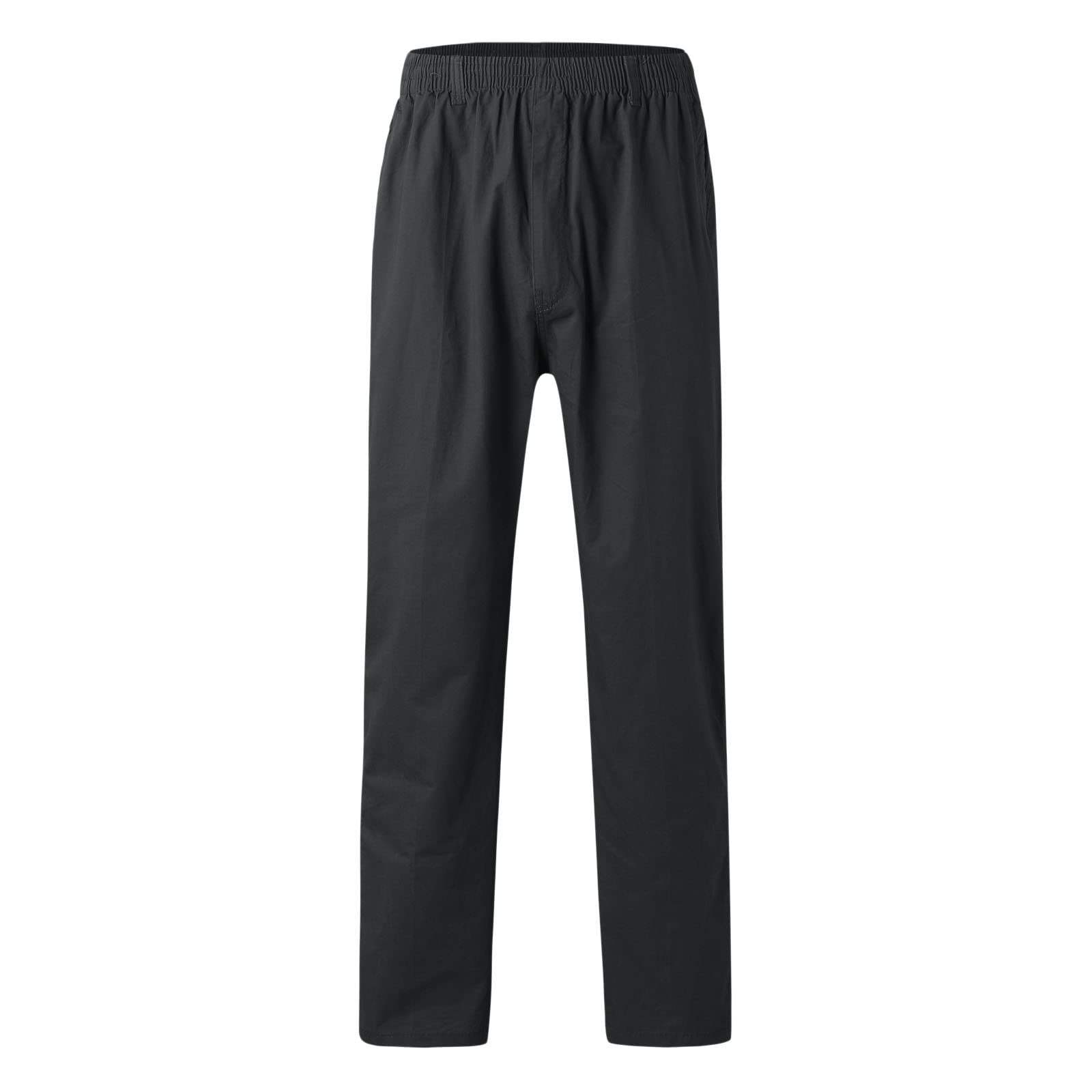 SRZYMJ Cargo Hose Herren Kurz Beige Jogginghose Baumwolle Freizeithosen Dehnbund Outdoorhose Stretch Zip Trainingshose dünn Hose sportlich Softshellhose atmungsaktiv Laufhose Winter Trekking Hose