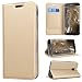 Produktbild SmartLegend Hülle Kompatibel mit Samsung Galaxy J7 2017, PU Leder Handyhülle Gold Schutzhülle Brieftasche Lederhülle Klapphülle mit Kartenfach Standfunktion Magnet Etui