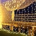 CREASHINE Tenda Luci 3*3m, 300 LED Tenda Luminosa Esterno, Impermeabile IP44 Natale Tenda Luci con 8 Modalità Twinkle & EU Spina per Natale Decorazioni Casa,Giardino,Matrimonio,Decorazione Feste