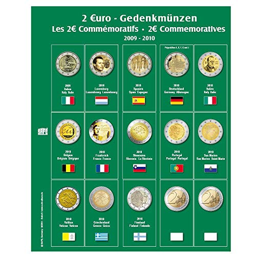 SAFE 7341-6 Premium Münzblatt 7341-6